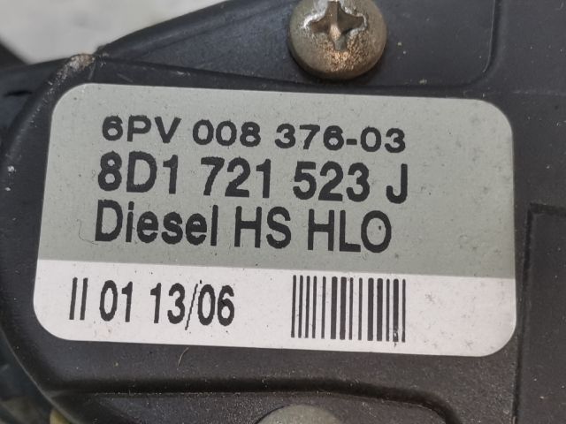 bontott SKODA SUPERB I Gázpedál (Elektromos)