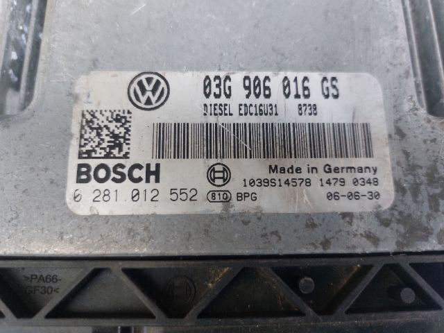 bontott SKODA SUPERB I Motorvezérlő