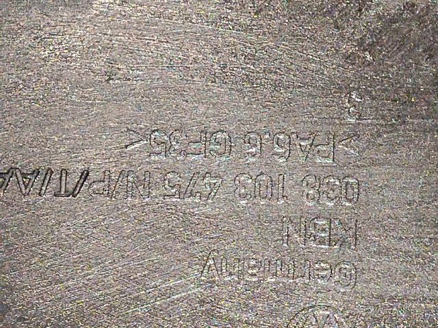 bontott SKODA SUPERB I Szelepfedél