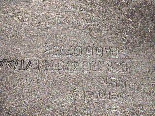 bontott SKODA SUPERB I Szelepfedél