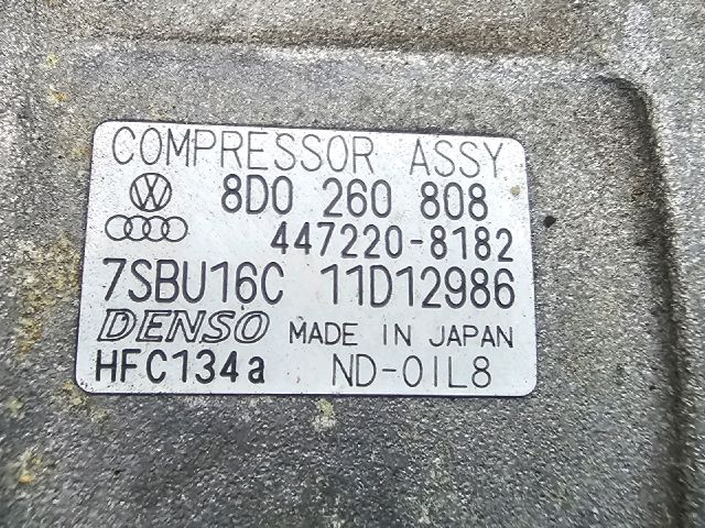 bontott SKODA SUPERB I Klímakompresszor