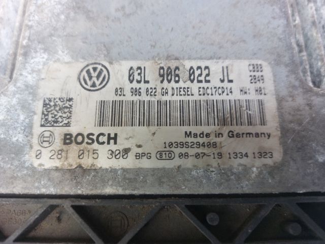 bontott SKODA SUPERB I Motorvezérlő