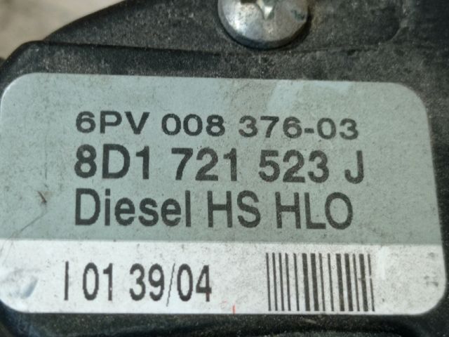 bontott SKODA SUPERB I Gázpedál (Elektromos)