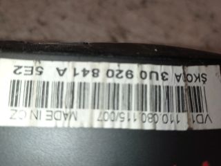 bontott SKODA SUPERB I Kilométeróra