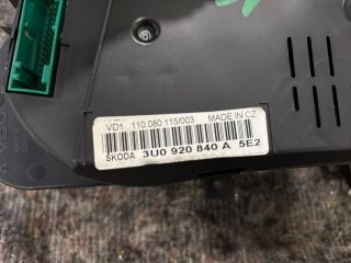 bontott SKODA SUPERB I Kilométeróra