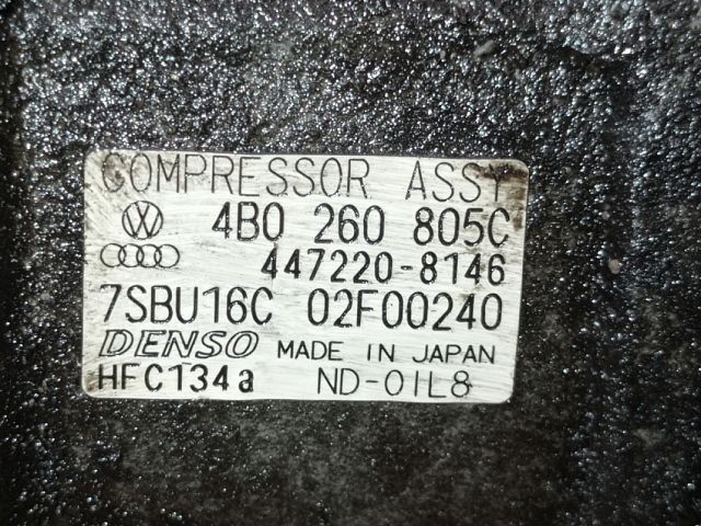 bontott SKODA SUPERB I Klímakompresszor