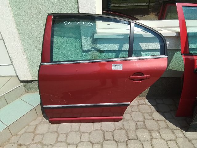 bontott SKODA SUPERB I Bal hátsó Ablakemelő Szerkezet (Elektromos)