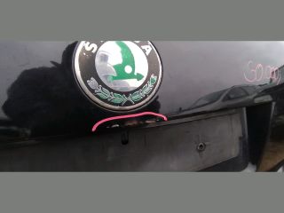 bontott SKODA SUPERB I Bal hátsó Ajtó (Üres lemez)