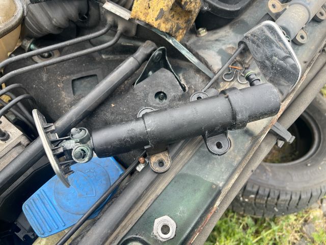 bontott SKODA SUPERB I Bal hátsó Fixüveg (Ajtóban)