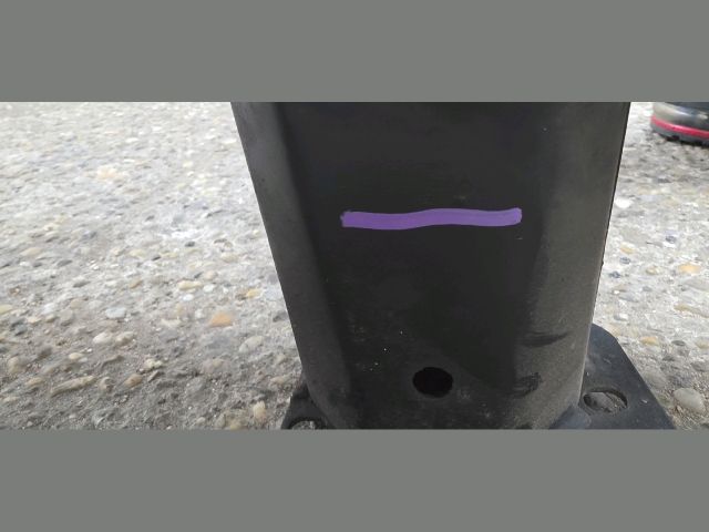 bontott SKODA SUPERB I Első Lökhárító Merevítő (Fém)