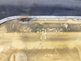 bontott SKODA SUPERB I Hátsó Ülés