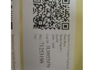 bontott SKODA SUPERB I Jobb Fényszórómosó Fúvóka