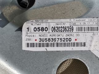 bontott SKODA SUPERB I Jobb hátsó Ablakemelő Szerkezet (Elektromos)