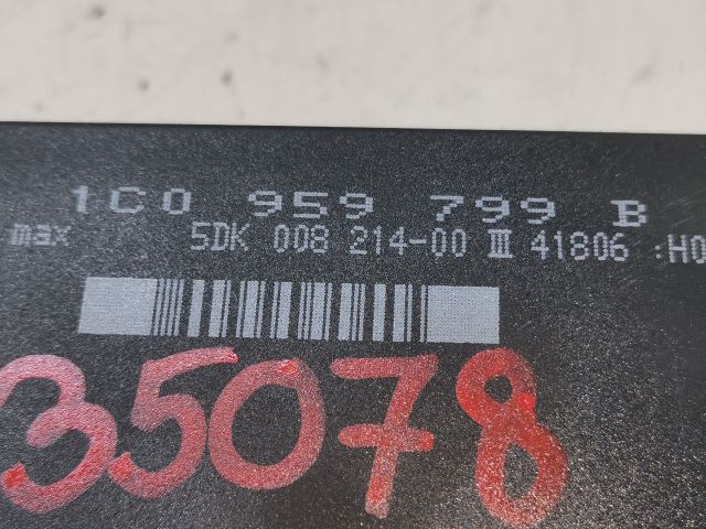 bontott SKODA SUPERB I Komfort Elektronika