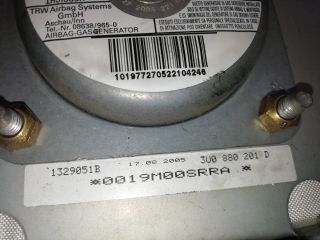 bontott SKODA SUPERB I Kormánylégzsák