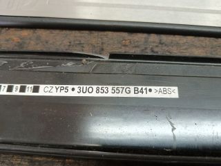 bontott SKODA SUPERB I Küszöb Díszléc Szett