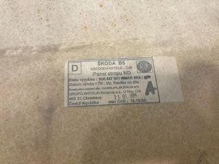 bontott SKODA SUPERB I Tetőkárpit