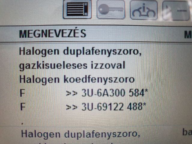 bontott SKODA SUPERB I Xenon Fényszóró Pár