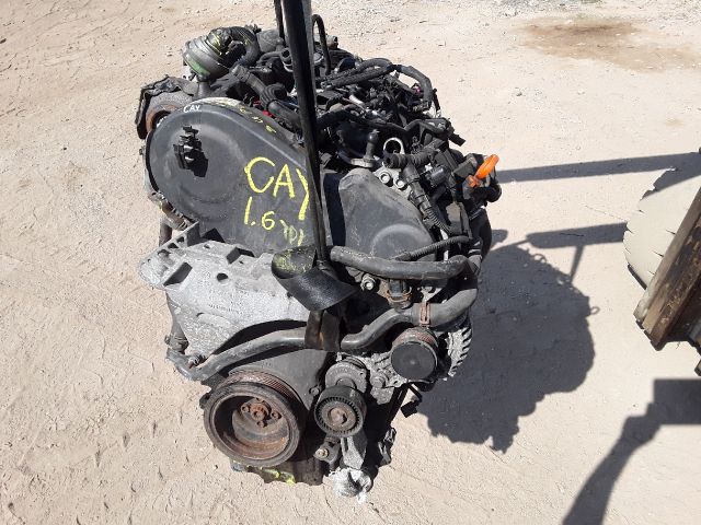 bontott SKODA SUPERB II Motor (Fűzött blokk hengerfejjel)