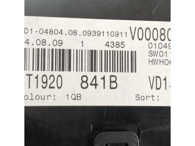 bontott SKODA SUPERB II Kilométeróra