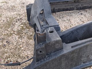 bontott SKODA SUPERB II Homlokfal (Üres lemez)