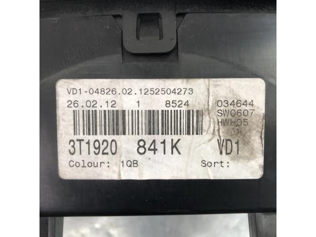 bontott SKODA SUPERB II Kilométeróra