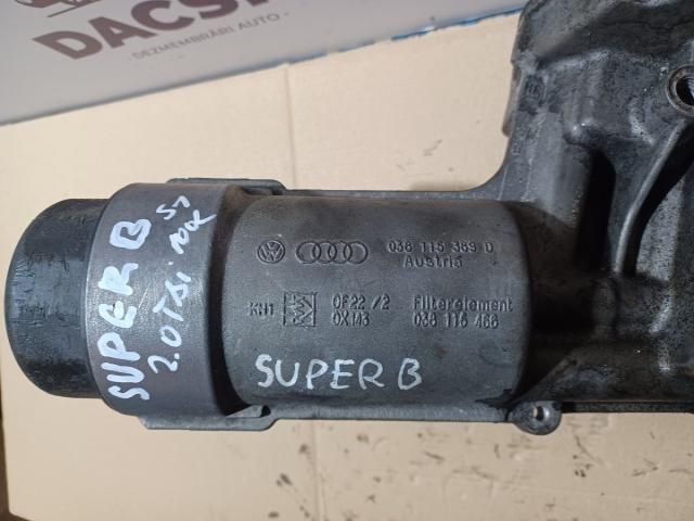 bontott SKODA SUPERB II Olajhűtő