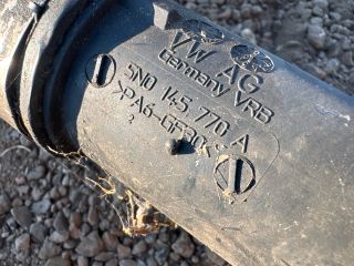 bontott SKODA SUPERB II Turbócső