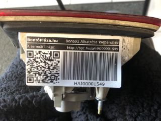 bontott SKODA SUPERB II Bal Belső Hátsó Lámpa