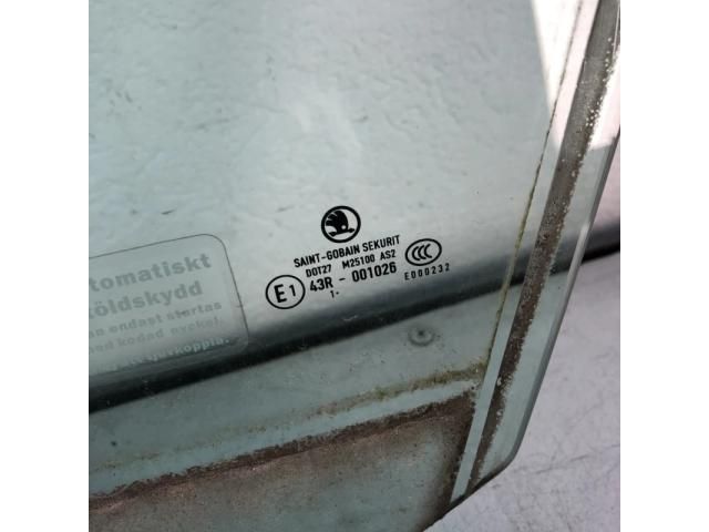 bontott SKODA SUPERB II Bal első Ablak