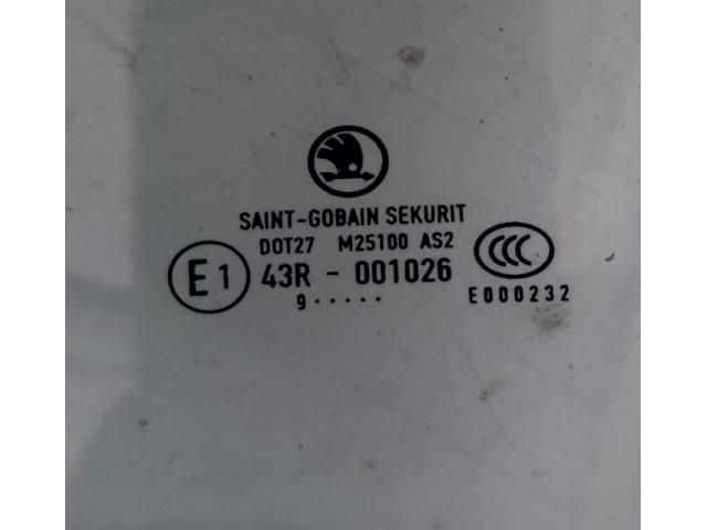 bontott SKODA SUPERB II Bal első Ablak