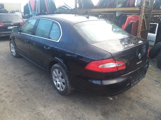 bontott SKODA SUPERB II Bal első Ajtó (Üres lemez)