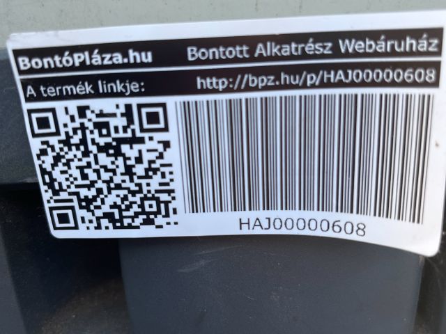 bontott SKODA SUPERB II Bal első Ajtó (Üres lemez)