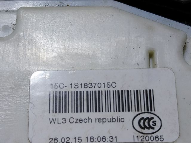 bontott SKODA SUPERB II Bal első Ajtózár Motor