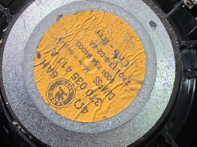 bontott SKODA SUPERB II Bal első Hangszóró