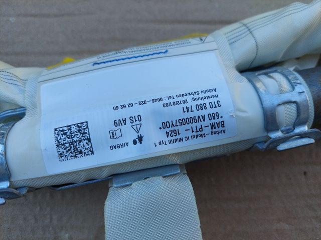 bontott SKODA SUPERB II Bal Függönylégzsák és Oldallégzsák