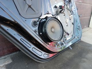 bontott SKODA SUPERB II Bal hátsó Ajtó (Részeivel)