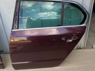 bontott SKODA SUPERB II Bal hátsó Ajtó (Üres lemez)