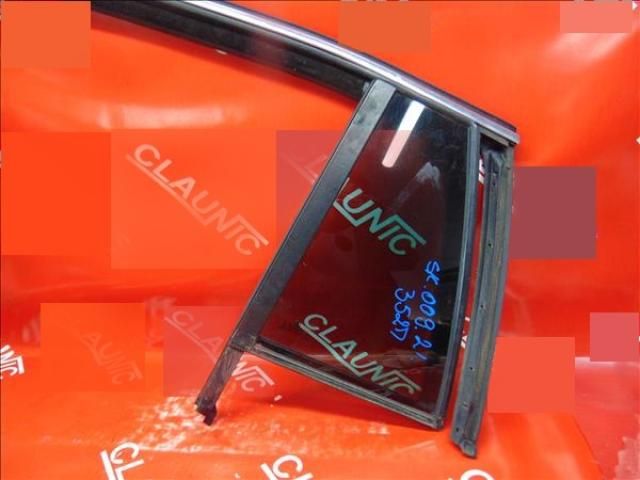 bontott SKODA SUPERB II Bal hátsó Fixüveg (Ajtóban)