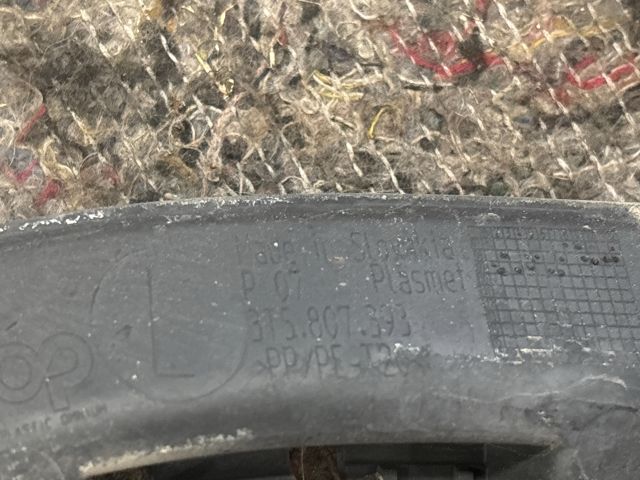 bontott SKODA SUPERB II Bal hátsó Oldal Lökhárító Tartó (Műanyag)