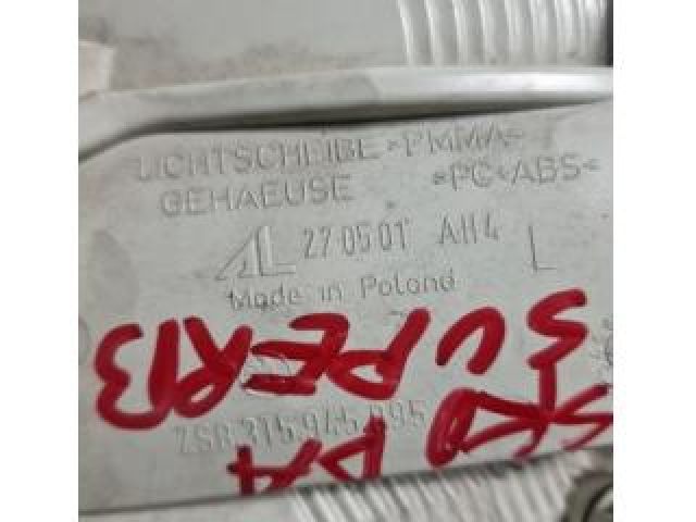 bontott SKODA SUPERB II Bal Külső Hátsó Lámpa