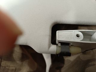 bontott SKODA SUPERB II Bal Napellenző