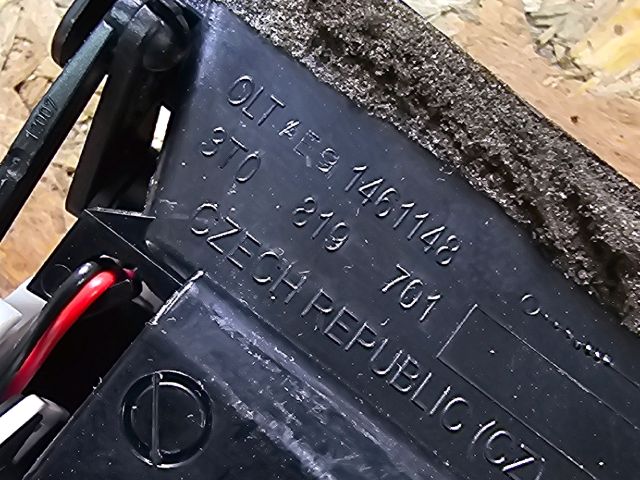 bontott SKODA SUPERB II Bal Szellőző