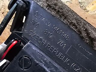 bontott SKODA SUPERB II Bal Szellőző