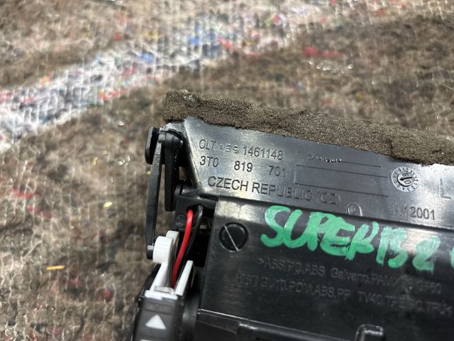 bontott SKODA SUPERB II Bal Szellőző