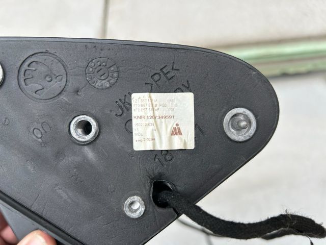 bontott SKODA SUPERB II Bal Visszapillantó Tükör (Elektromos)