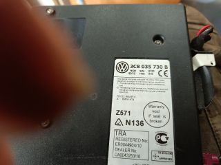 bontott SKODA SUPERB II Bluetooth Elektronika