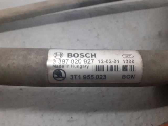 bontott SKODA SUPERB II Első Ablaktörlő Szerkezet Motorral