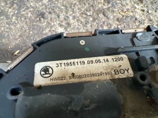 bontott SKODA SUPERB II Első Ablaktörlő Szerkezet Motorral