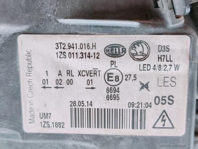 bontott SKODA SUPERB II Fényszóró (Pozíciófüggetlen)